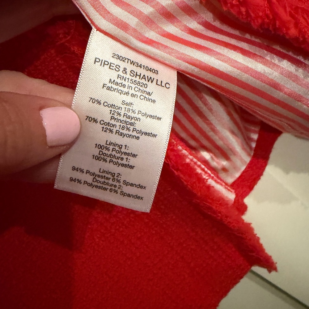 Veronica Beard Nayeli Dickey Jacket in Watermelon Size 14 Dickey Blazer - Picture 12 of 13